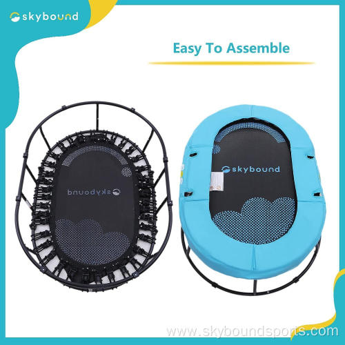 EOS OVAL 4 FOOT CHILDREN'S SENSORY MINI TRAMPOLINE